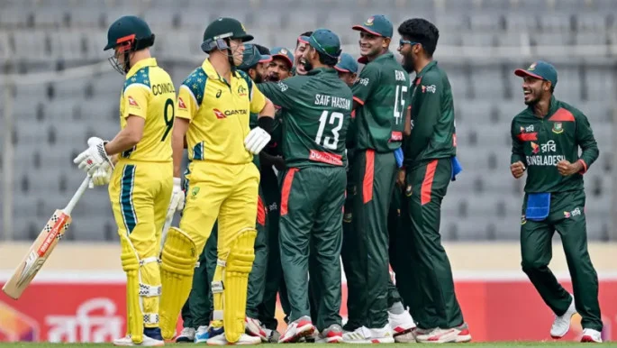 ২১ বছর পর অস্ট্রেলিয়াকে ওয়ানডেতে হারাল বাংলাদেশ