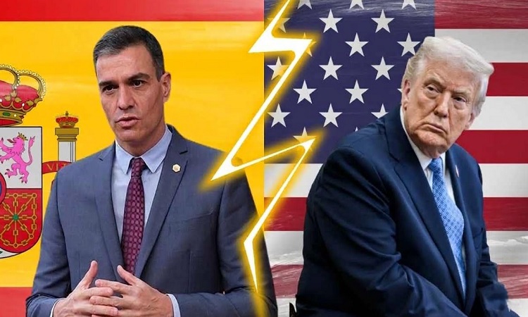স্পেনের সঙ্গে সব ধরনের বাণিজ্য সম্পর্ক ছিন্ন করার নির্দেশ ট্রাম্পের