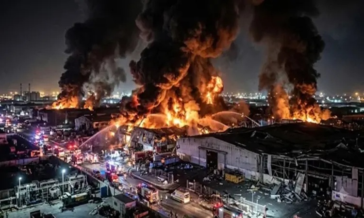 উচ্চ সতর্কতার মধ্যে দুবাইয়ে ২০ মিনিটে সাত বিস্ফোরণ