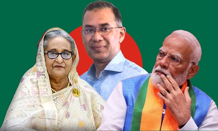 শেখ হাসিনার প্রত্যর্পণ শর্তে ঝুলছে তারেক রহমানের ভারত সফর