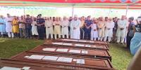 সৌদি আরবে আগুনে পুড়ে মারা যাওয়া নওগাঁর ৭ প্রবাসীর দাফন সম্পন্ন