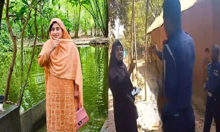 কাতার প্রবাসীর বাড়িতে বিয়ের দাবিতে অনশন করা তরুণীকে গ্রেফতার