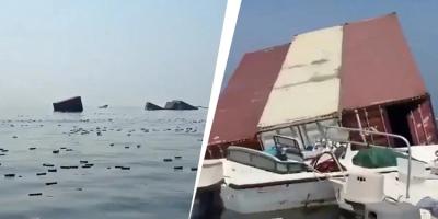 হরমুজে ভাসছে আইফোন ও দামি পারফিউম, কোথা থেকে এলো এসব?