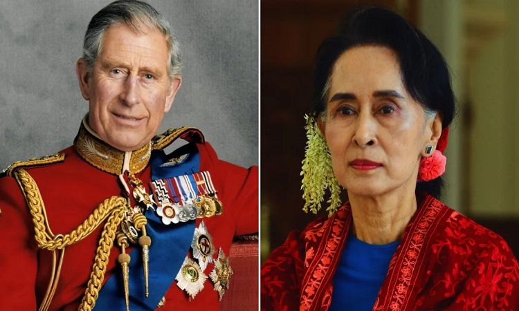 গৃহবন্দী সু চির জন্য উপহার পাঠালেন ব্রিটেনের রাজা তৃতীয় চার্লস